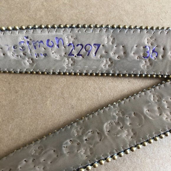 B.B.Simon Men's Belt w/Original Purple Box and Stylish Black Bag -Special Offer - Picture 8 of 14